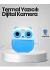 ® Anında Baskı Yapabilen Çocuk Fotoğraf Makinesi Hafıza Kart Destekli