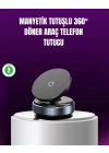 ® Araç İçi Manyetik Telefon Tutucu 360° Döner Vakumlu Stand