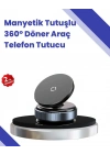 ® Araç İçi Telefon Tutucu Güçlü Manyetik Vakumlu Model