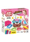® Art Craft Doğum Günü Oyun Hamuru Seti 10 Parça