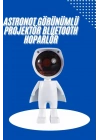 ® Astronot Işık Projektörü Gökkuşağı Projeksiyon Gece Lambası Hediyelik