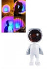 ® Astronot Işık Projektörü Gökkuşağı Projeksiyon Gece Lambası Hediyelik