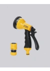 ® Ayarlanabilir Basınçlı 8 Modlu Bahçe Sulama Tabancası Hortum Aparatı