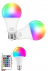 ® Ayarlanabilir Parlaklık RGB Led Ampul Beyaz Lamba Ve Renkli Ampul