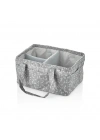 ®  Katlamalı Anne & Bebek Organizer 795 Gri Çiçek