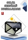 ® Bahçe Lambası Bahçe Aydınlatma Sensörlü Suya Dayanıklı 100 Led