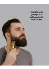 ® Berber Tipi Saç Sakal Kesme Makinesi USB Şarjlı Sessiz Motorlu