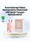 ® Beyaz Renk Ultrasonik Hava Nemlendirici ve Aromaterapi Difüzörü