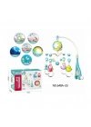 ® BIB-648A-55 -Işıklı Müzikli Kumandalı Mavi Bebek Dönencesi