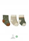 ®   3Lü Penye Kız Soket Çorap 10112 Nil