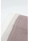 ® 6lı Müslin Mendil 20x20 cm 90106 Taş Ekru Antrasit