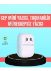 ® Bluetooth Bağlantılı Mini Termal Yazıcı Öğrenci ve Ofis İçin