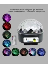 ® Bluetooth Kontrollü Masaüstü Disko Topu Işığı – Renkli LED Işık Gösterisi ve Uzaktan Kumanda
