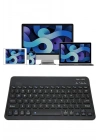 ® Bluetooth Şarj Edilebilir Mini Q Klavye Kablosuz Taşınabilir