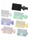 ® Bluetooth Touchpad Klavye Ultra İnce Taşınabilir Q Klavye