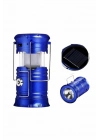 ® Büyük Boy Güneş Enerjili Kamp Feneri Işıldak Lamba USB Şarjlı