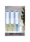® Çiçek Damlama Sulama Şişe Aparat Seti 3 Şişe