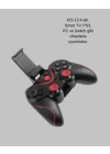 ® Çift Analog Joystick ve 14 Tuşlu Bluetooth Oyun Kumandası
