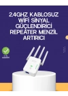 ® Çift Bantlı Otomatik Kurulum WiFi Repeater Menzil Genişletici