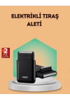 ® Çift Başlıklı Elektrikli Tıraş Makinesi | Suya Dayanıklı, Hafif ve Ergonomik