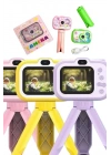® Çocuk Için Eğitici Video Kamera Ayaklı Mini Fotoğraf Makinesi
