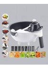 ® Çok Fonksiyonlu Döner Rende Süzgeç Hazneli Ergonomik Sebze Doğrayıcı