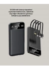 ® Çoklu Güvenlik Korumalı 20.000 mAh Powerbank Fener Özellikli