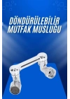 ® Döndürülebilir Musluk Mutfak Banyo Musluk Ucu Başlığı 4 Filtreli