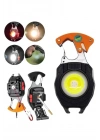 ® El Feneri LED Anahtarlık Çok Fonksiyonlu Mini Çakmak Özellikli
