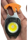 ® El Feneri LED Anahtarlık Çok Fonksiyonlu Mini Çakmak Özellikli