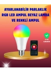 ® Enerji Verimli Akıllı LED Ampul, Uzaktan Kontrol Özellikli
