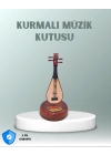 ® Enstrüman Figürlü Melodi Çalan Dekoratif Müzik Kutusu