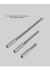 ® Ergonomik 16 Parça Bits Tornavida Uç ve Adaptör Seti