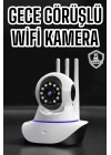 ® Ev Kamerası Wifi Kamerası Video Kayıt Çift Yönlü Hareket Sensörü Bebek
