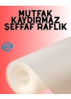® Eva malzemeden kaydırmaz şeffaf raflık buzdolabı kaplaması