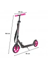 ® Flexi Max 2 Tekerlekli Scooter Pembe