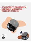 ® Evrensel Uyumlu Manyetik Araç Telefon Standı – Dayanıklı Alüminyum Gövde