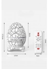 ® Gece Lambası Yumurta Işık Speaker Yeni Nesil Dinozor Yumurtası Görünümlü