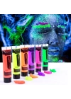 Glow Stick Boya Fosforlu Krem Boya 12 Adet