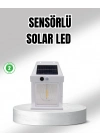 ® Güneş Enerjili Dış Mekan Sensörlü Duvar Lambası IP65 Su Geçirmez