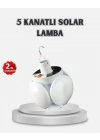® Güneş Enerjili ve USB Şarjlı LED Kamp Lambası – 5 Farklı Işık Modlu, Askılı Tasarım