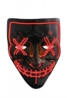 Hallowen Parti Maskesi Neon Led Işıklı Maske 3 Modlu Cadılar Bayramı Maskesi