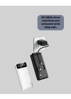 ® Hızlı Şarj Destekli 20.000mAh Powerbank USB Type-C Lightning LCD