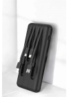 ® Hızlı Şarj Dijital Göstergeli Powerbankli Çoklu Şarj Özelliği