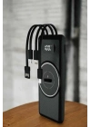 ® Hızlı Şarj Dijital Göstergeli Powerbankli Çoklu Şarj Özelliği