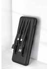 ® Hızlı Şarj Dijital Göstergeli Powerbankli Çoklu Şarj Özelliği
