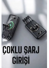 ® Hızlı Şarj Dijital Göstergeli Powerbankli Çoklu Şarj Özelliği