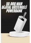 ® Hızlı Taşınabilir 50.000 Mah Powerbank Led Ekran Android ve İOS Uyumlu
