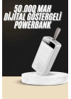 ® Hızlı Taşınabilir 50.000 Mah Powerbank Led Ekran Android ve İOS Uyumlu