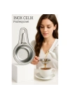 ® Inox Çelik Çay Süzgeci - Profesyoneller İçin Paslanmaz Çelik